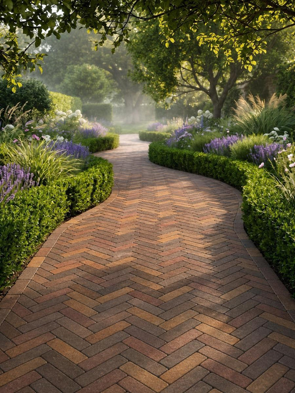 Supraton Tumbled Clay Pavers - 200x50x60mm