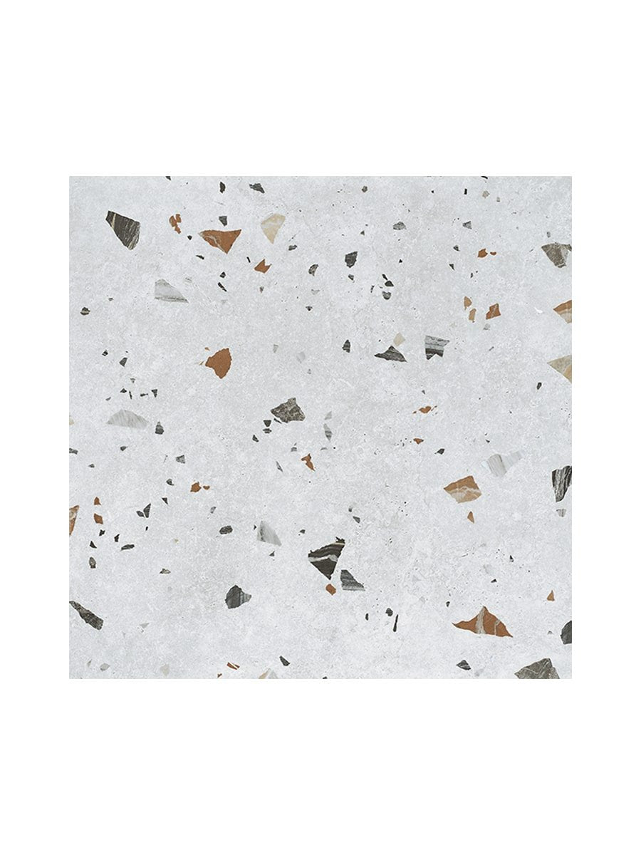 Terrazzo Pearl Porcelain Tile - 600x600mm