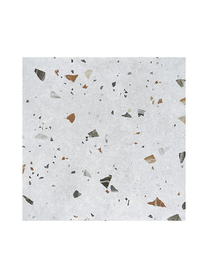 Terrazzo Pearl Porcelain Tile - 600x600mm