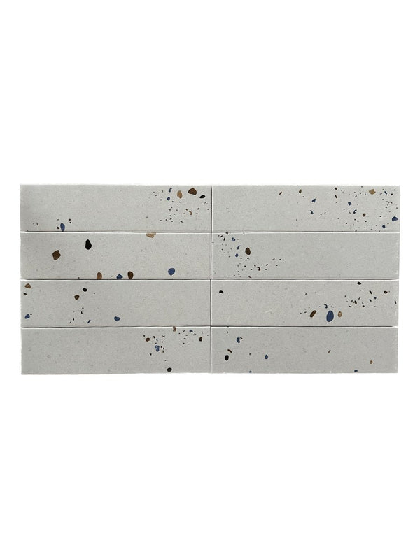 Terrazzo Pearl Wall Tile - 75x300mm
