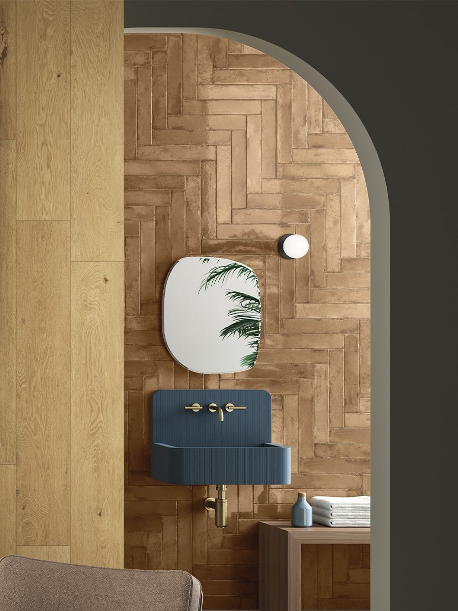 Progetto Terre Brick Effect Italian Tile - 75x400mm