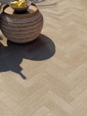 Texas Sand Antique Chiselled Edge Outdoor Porcelain Paver - 70x280x20mm