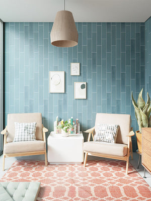 Toronto Perla Brick Effect Wall & Floor Tiles - 88x368mm