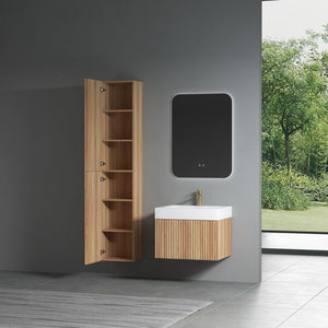 London Vanity Bathroom Side Cabinet - 350x248x1730mm