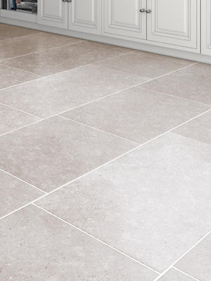 Dijon Honed and Tumbled Natural Limestone Tiles - 600xFree Lengthx15mm