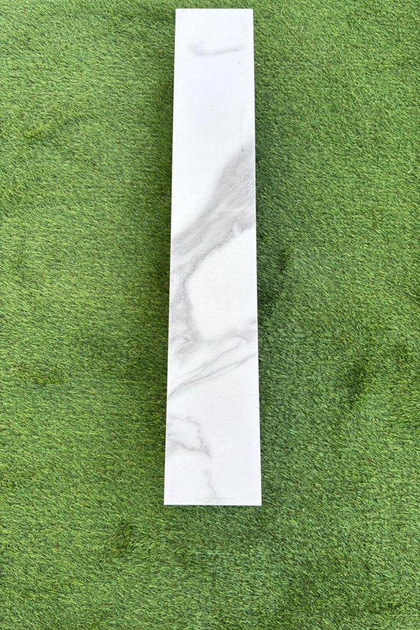 Carrara Marble Porcelain Riser and Edging - 900x150x20mm