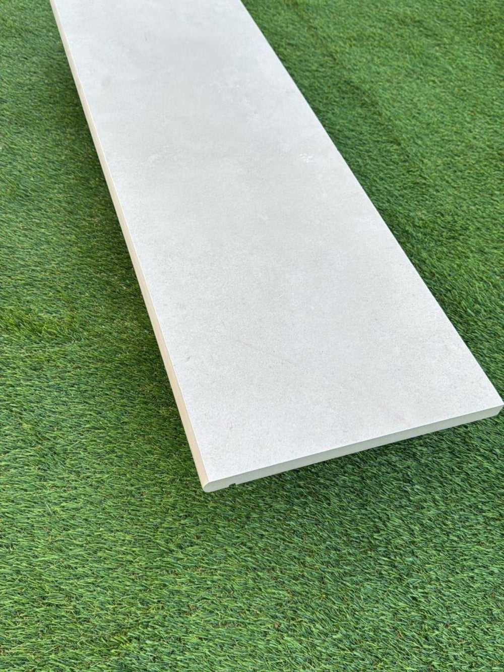 Luna Off White Porcelain Bullnose Tiles - 900x450x20mm