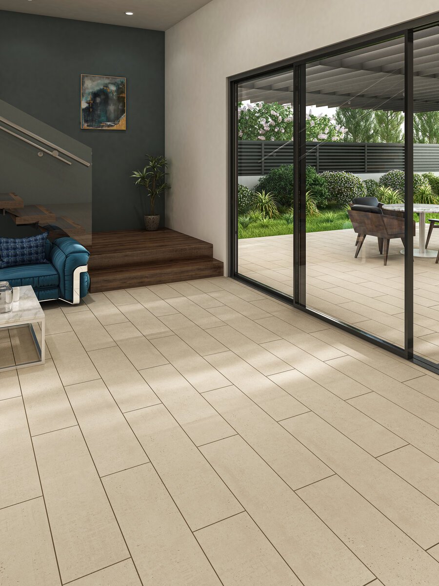 Urban Crema Non Slip Tile - 1200x300mm