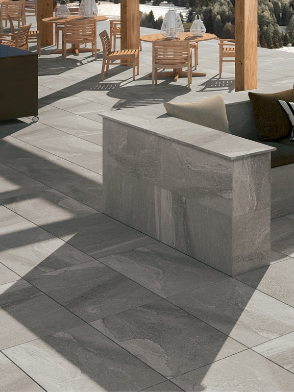 Beola Grigio Italian Tile - 1000x500x20mm
