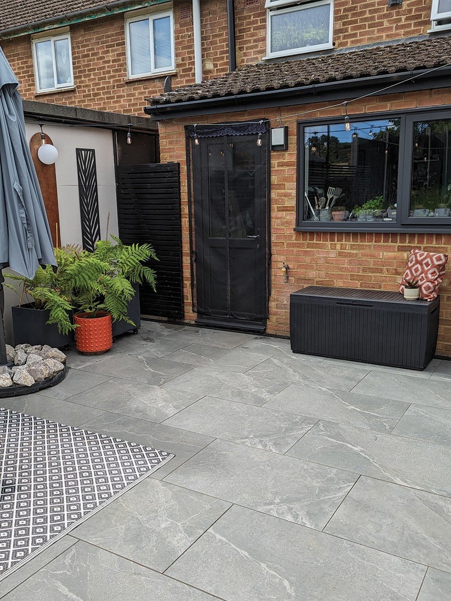 Roca Grey Outdoor Tile - 900x600x20mm