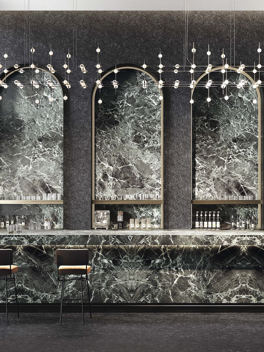 Verde France Extra Large Italian Porcelain Slabs - 3200x1600mm