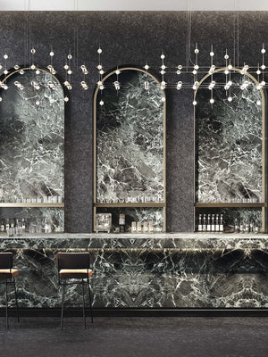 Verde France Extra Large Italian Porcelain Slabs - 3200x1600mm