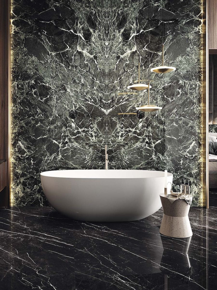 Verde France Extra Large Italian Porcelain Slabs - 3200x1600mm