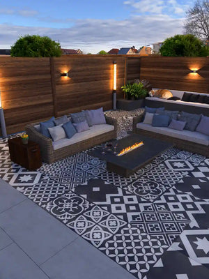 Victorian Mix Decor Outdoor Paving Slabs