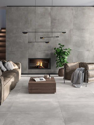 Volcano White Italian Porcelain - 1000x1000x8.5mm