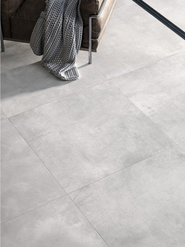 Volcano White Italian Porcelain - 1000x1000x8.5mm