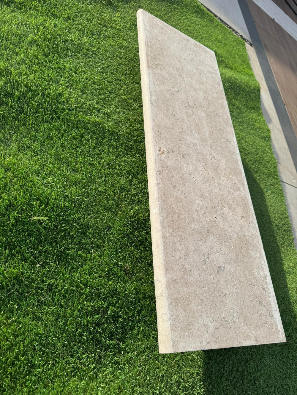 Dijon Limestone Bullnose for Coping and Edging - 900x400x30mm