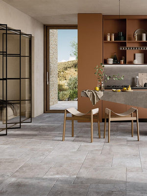 Lincoln White Italian Modular Pattern Tiles - Roman Opus