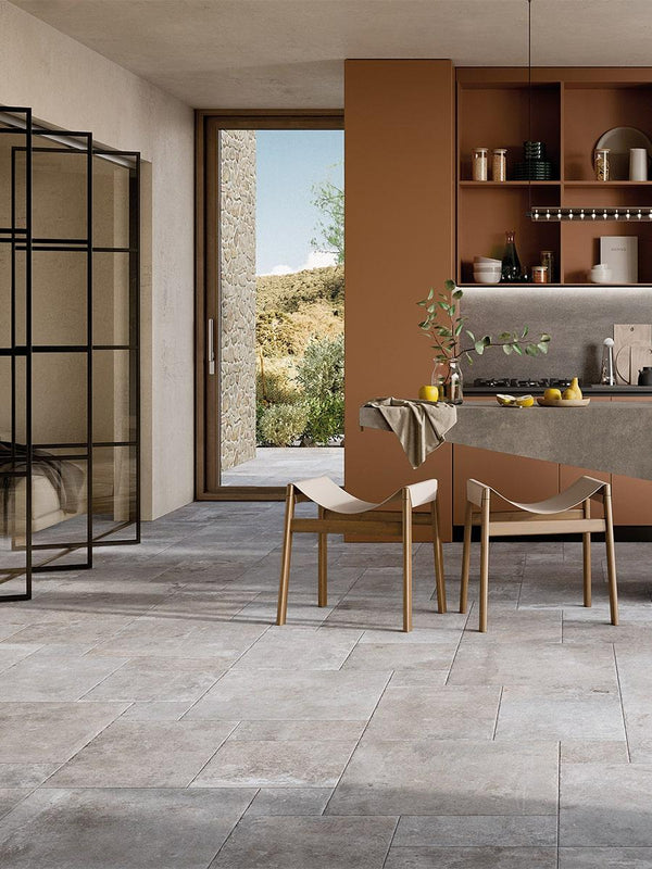 Lincoln White Italian Modular Pattern Tiles - Roman Opus