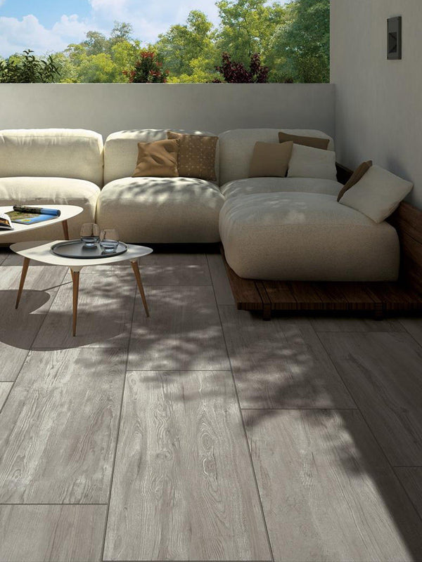 Oak Wood Effect Vitrified Porcelain Paving Slabs - Patio Slab