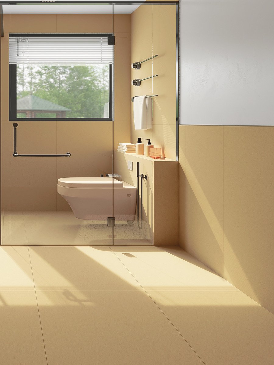 Yellow Orca Porcelain Tiles - 600x600mm