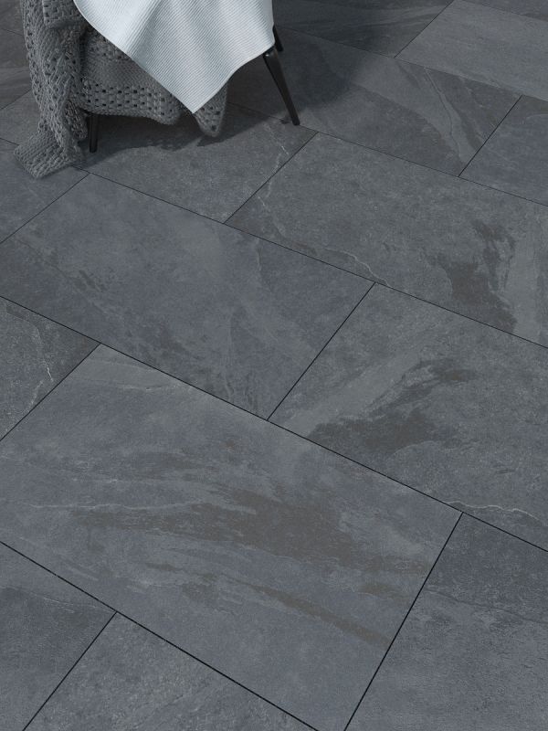 Victoria Anthracite Slate Effect - 900x450x20mm