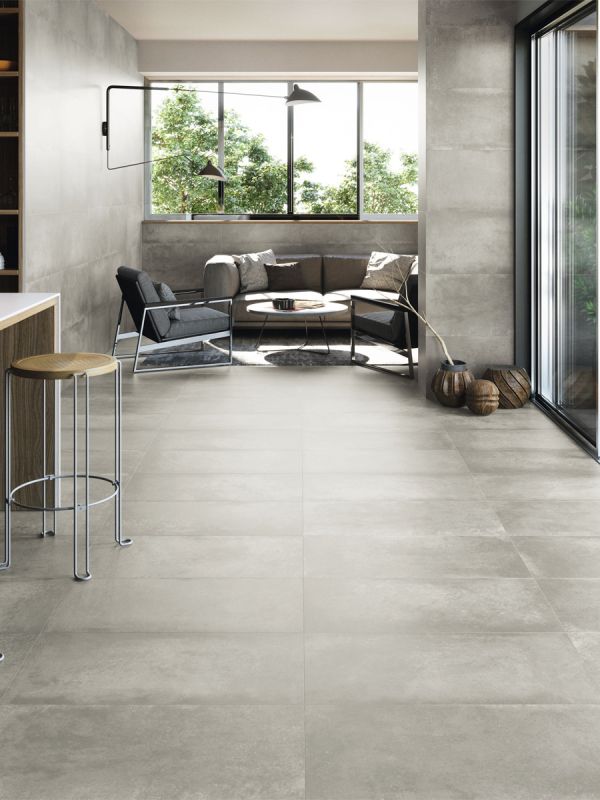Gratos Silver Anti Slip Wall & Floor Tile - 800x400mm