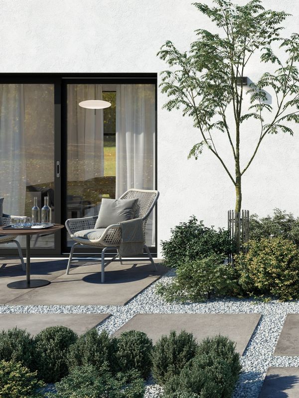 Loft Light Grey Outdoor Tile - 1000x1000x20mm