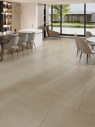 Ivory Anti Slip Porcelain Tile - 800x800x9.5mm