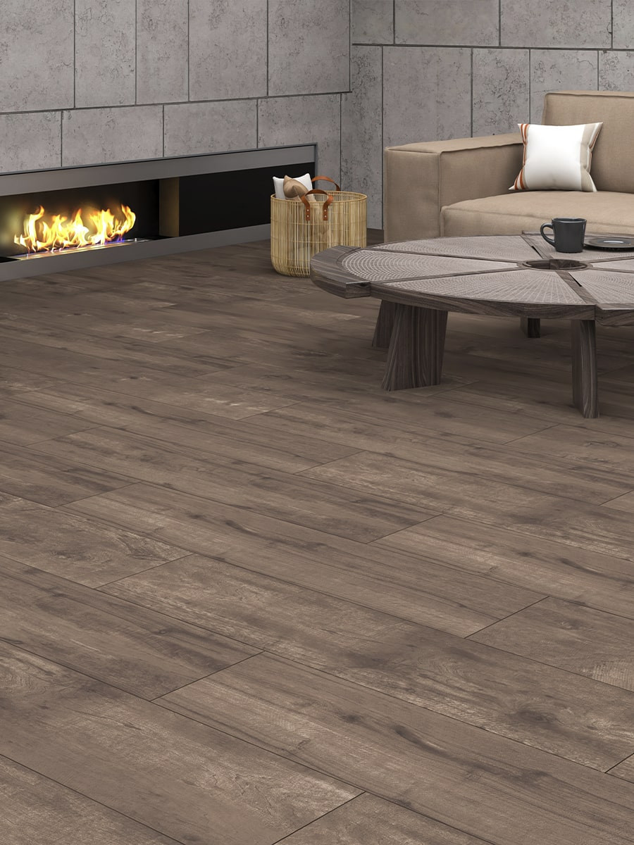 Vintage Wood Avana Effect Outdoor Tile - 1200x300x20mm