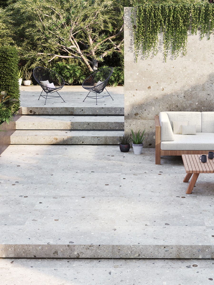 Boule Terrazzo Outdoor Tile - 900x600x20mm