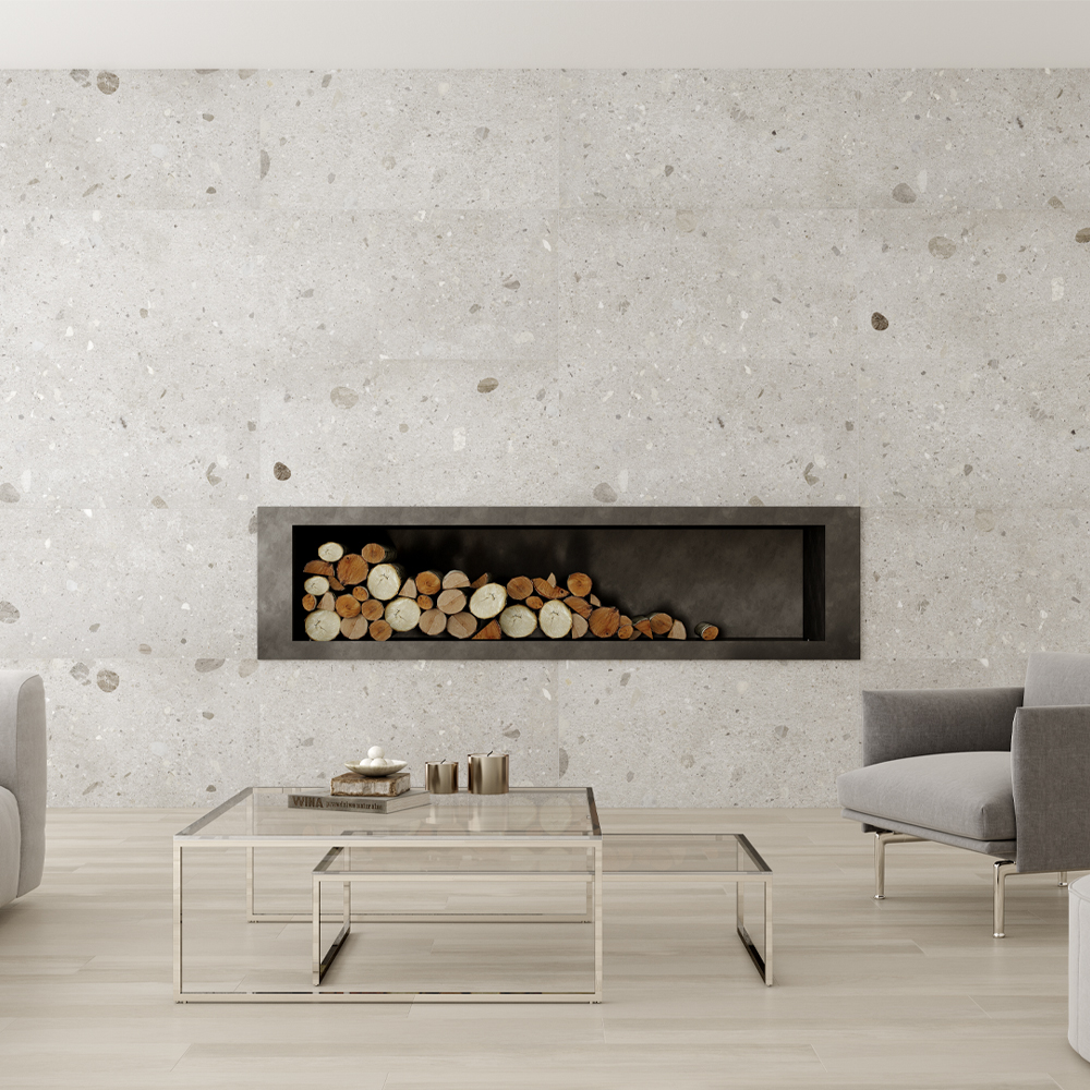 Boule Terrazzo Effect Wall and Floor Tile- 1200x600x9mm
