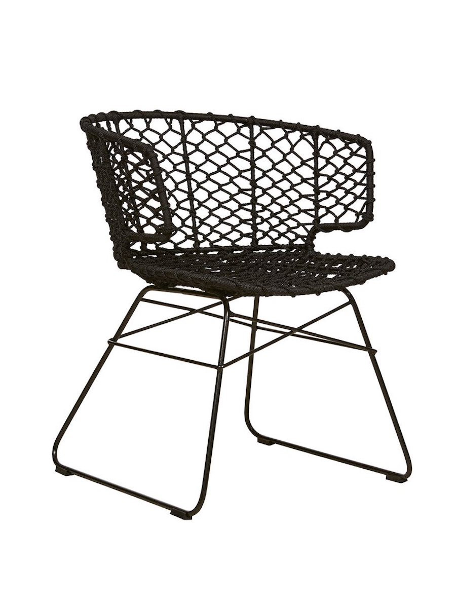 Breeze Rope Outdoor Chair - Black