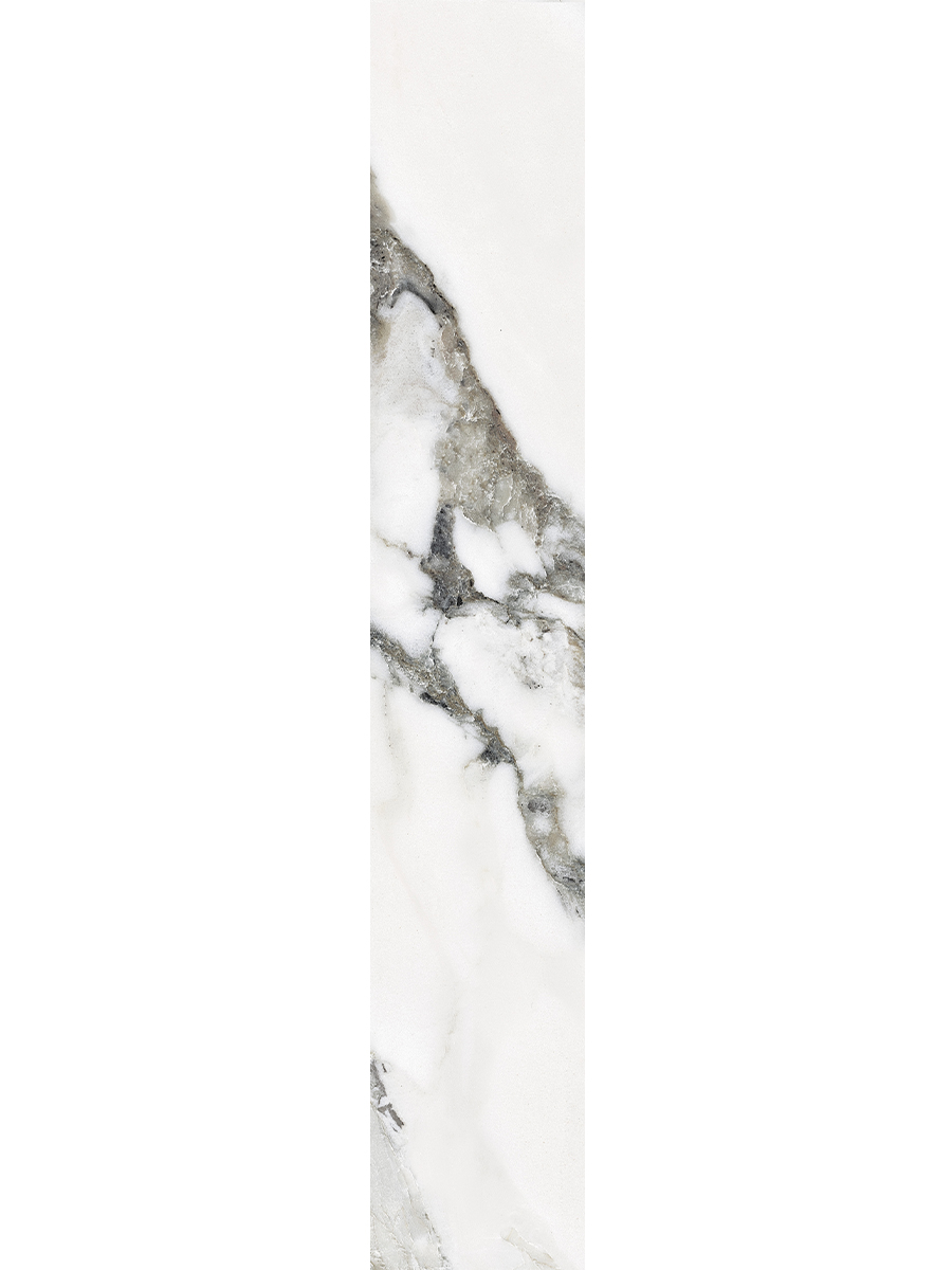 Calacatta Majestic Marble Effect Porcelain Tiles - 150x900mm