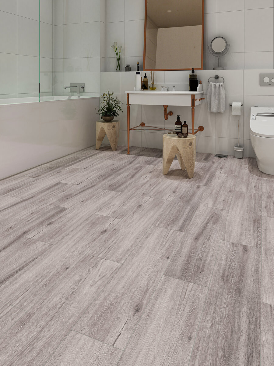 Appricot Grey Slip Resistant Floor Tiles - 1200x300mm