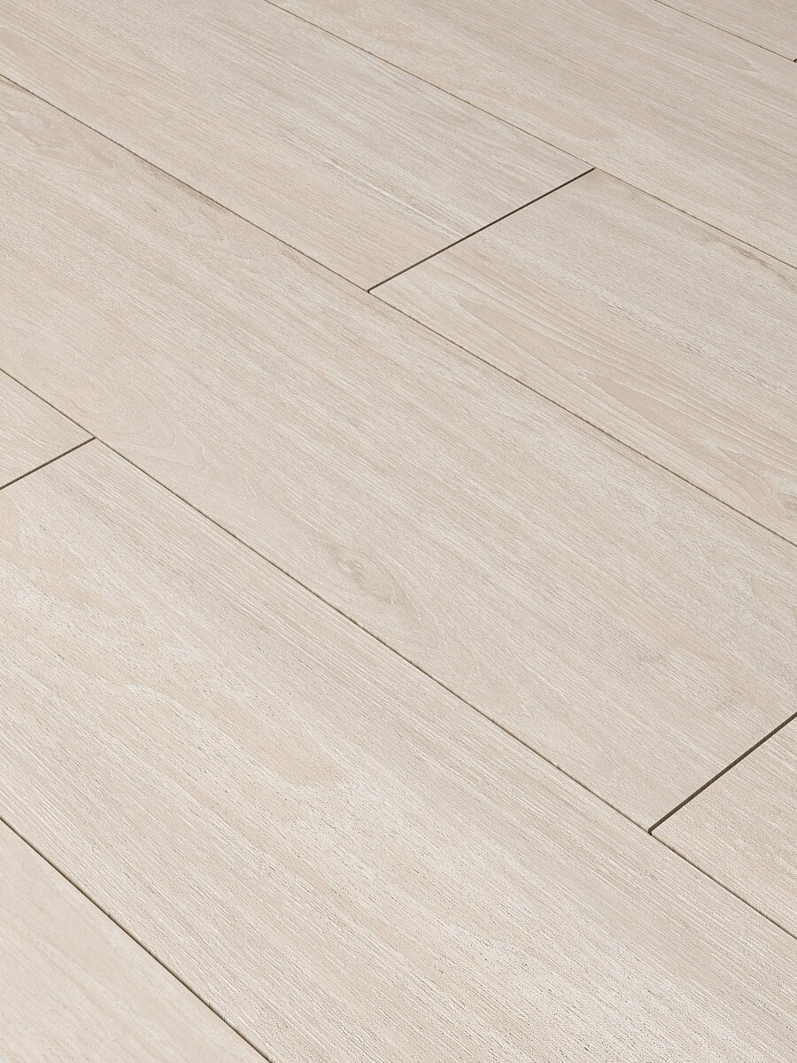 Cinnamon White Wood Effect Non Slip Floor & Wall Tiles - 1200x300mm