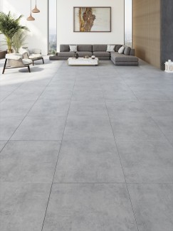 XXL Cemento Silver Indoor Floor Tile - 800x800(mm)