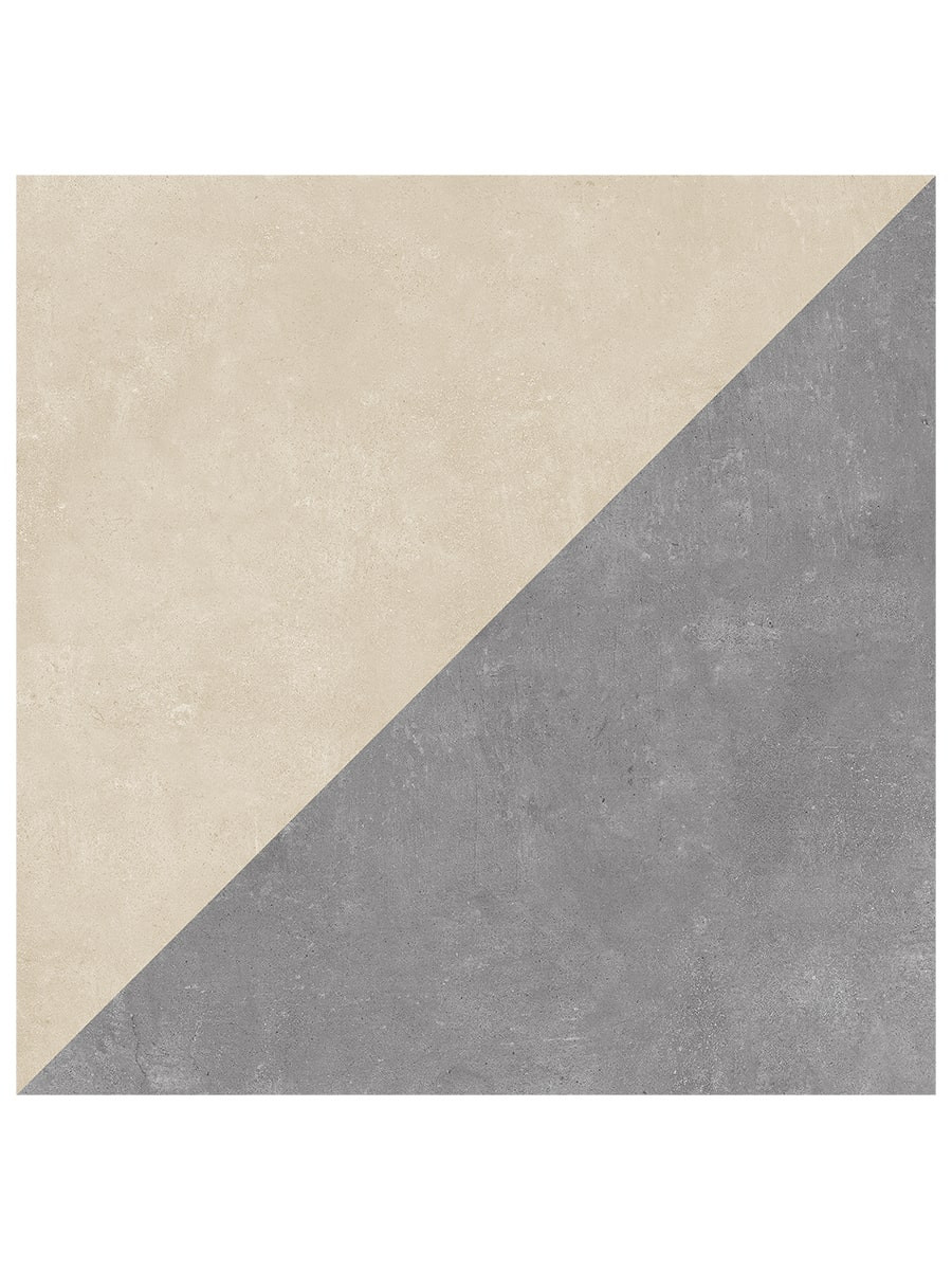 Eclipse Triangolo Decor Porcelain Slab - 600x600x20mm