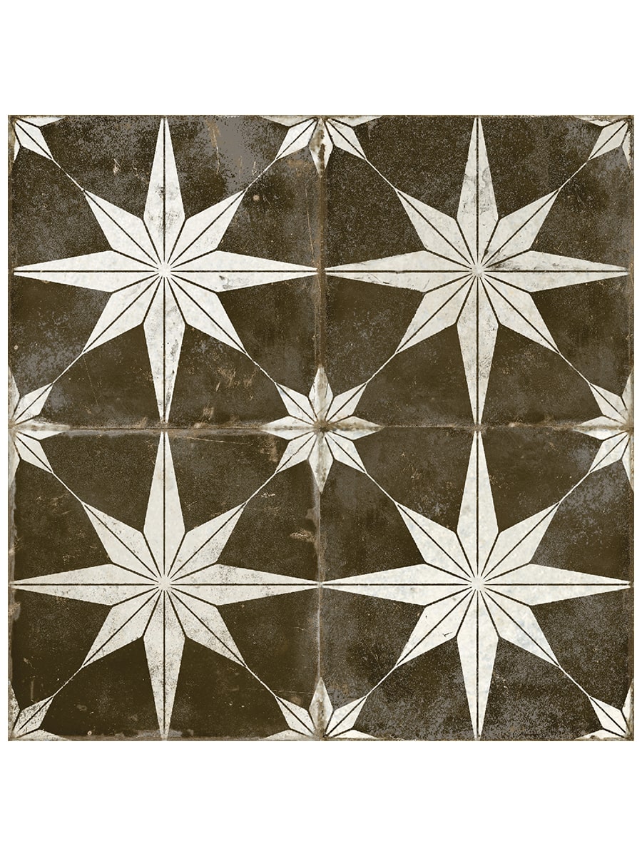 Estrella Night Star Pattern Tile - 450x450x9.5mm