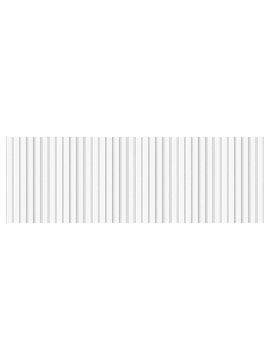 Fluted White Ceramic Wall Tile - 900x300mm