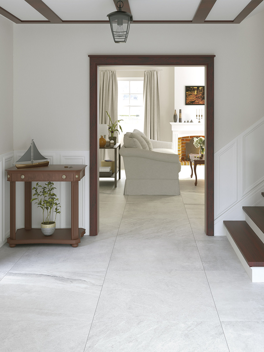 Idemo White XXXL Luxury Wall & Floor Tiles - 1000x1000