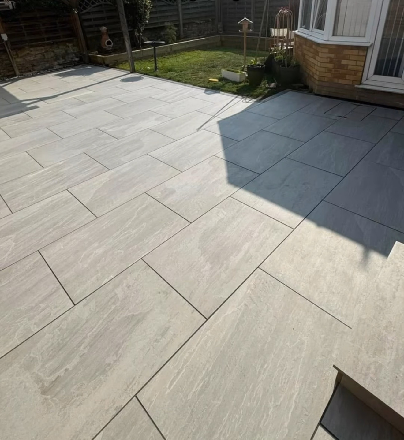 Kandla Grey Outdoor Porcelain Paving Slab -1200x600x20mm