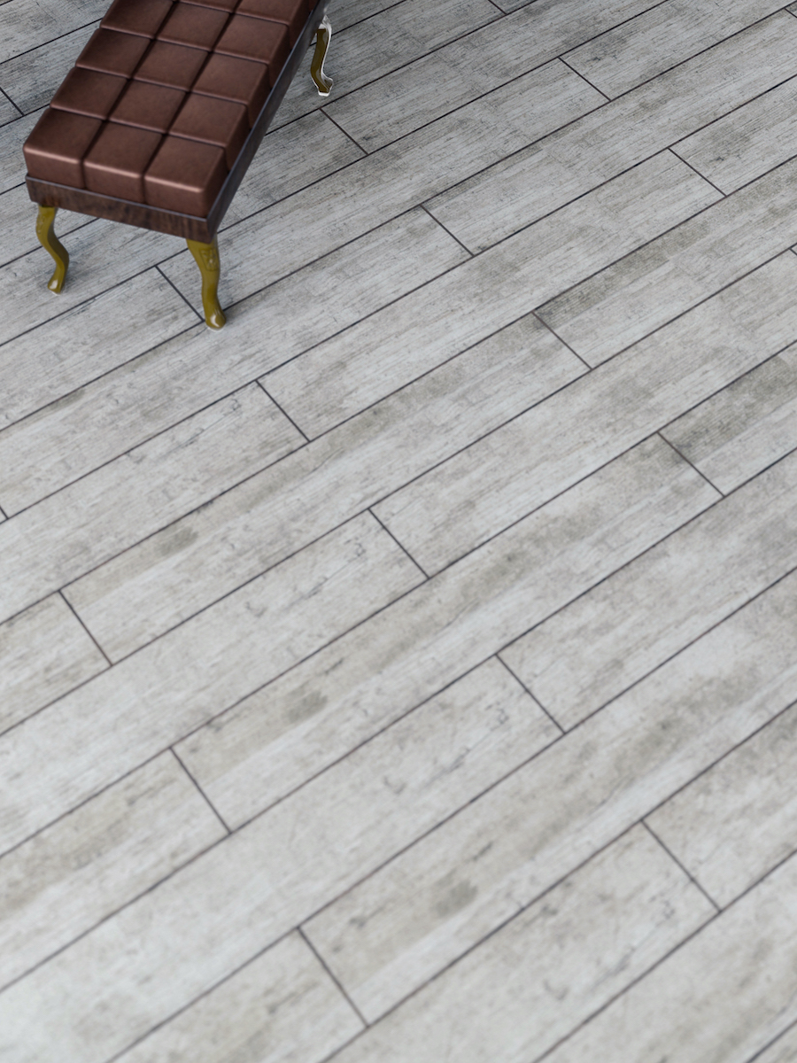 Lata Gris Wood Effect Floor & Wall Tiles - 900x150(mm)