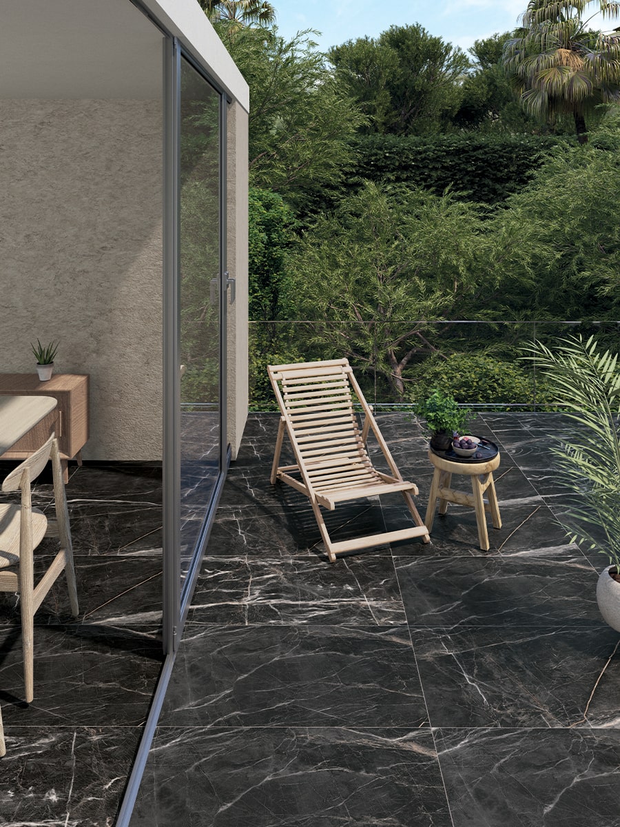 Marquina Gold Outdoor Tile - 900x600x20mm