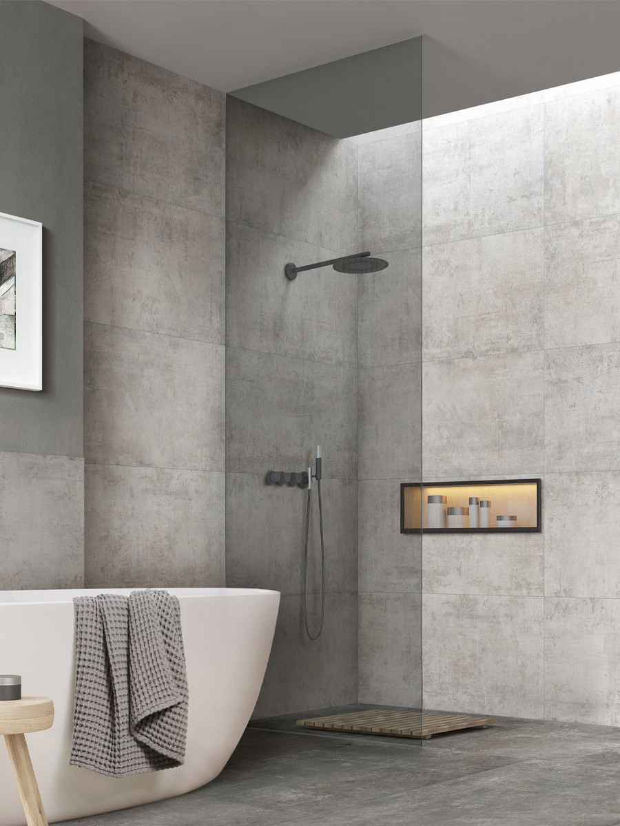 Italian Murales Ice XXXL Floor & Wall Tile - 1000x1000(mm)