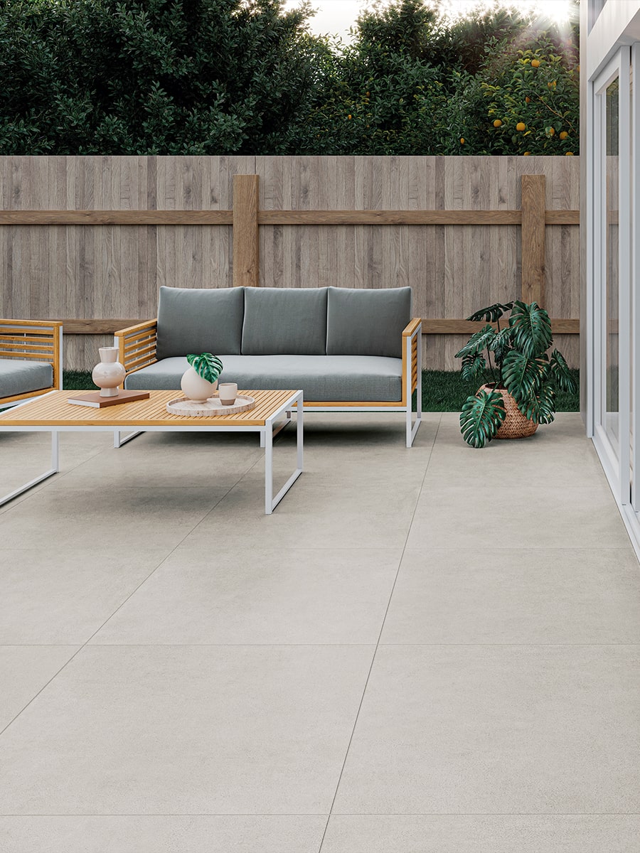 Nomade Bone Outdoor Porcelain - 1000x1000x20mm