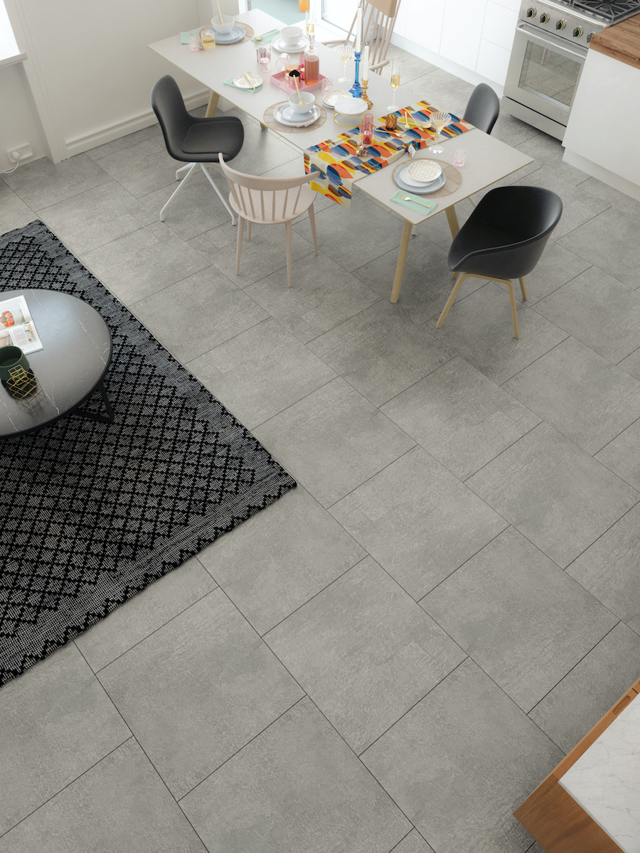 Oscar Grey Indoor Floor & Wall Tiles - 600x600 (mm)