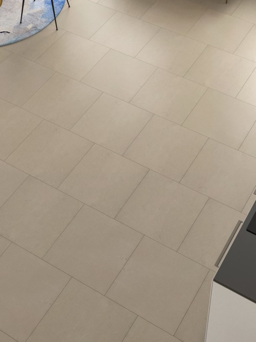 Peralta Bianco Indoor Floor & Wall Tiles - 600x600 (mm)