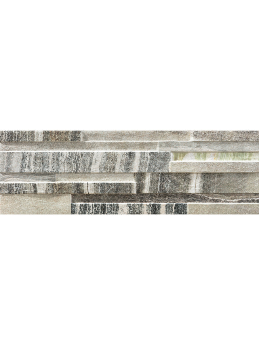 Piedra Onice Slate Split Face Effect Porcelain Wall Tile - 170x520