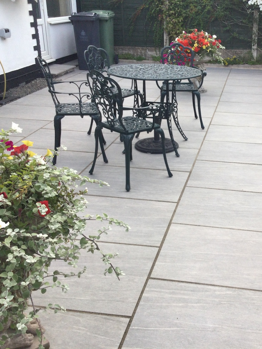 Pietra Grey Virtue Vitrified Porcelain Paving Slabs - 900x600 Pack